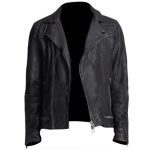 Tony Padilla Black Quilted Leather Jacket