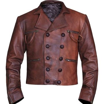 Aquaman Justice League Arthur Jason Brown Leather Jacket