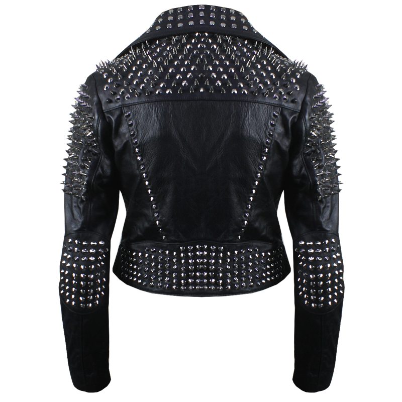 Britney Spears Studded Leather Jacket