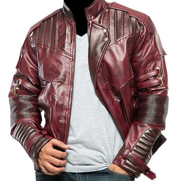 Guardians of the Galaxy 2 Star Lord Leather Jacket